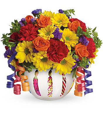 Teleflora's Brilliant Birthday Blooms